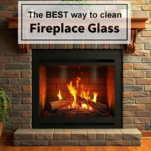 The Best Way to Clean Fireplace Glass (Without Scratching or Haze)