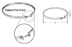 Selkirk Metalbestos Edelstahl Wandband – 20,3 Cm Außendurchmesser, Für Schornstein-Stabilisierung