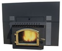 Inserts :: Biomass / Corn / Multi-fuel Inserts :: Magnum Winchester Corn/  Pellet/Biomass Fireplace Insert - WIN-ACI