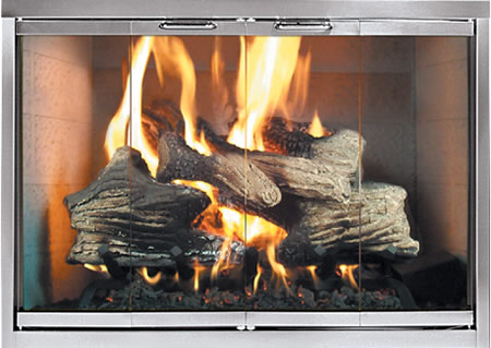 Fireplace Glass Doors Custom, Thermo Rite Fireplace Doors Review