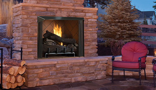 Superior 36 Inch Outdoor Vent-Free Firebox | Masonry
