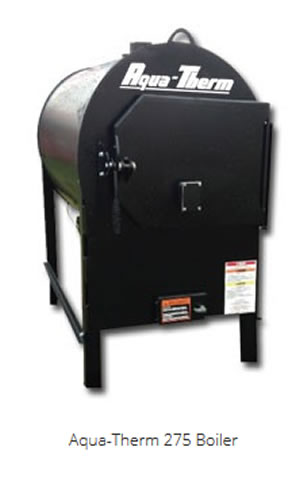 bossen Zonder halfrond Boilers :: Wood Boilers :: Aqua-Therm 275 Indoor Residential Boiler - 80000  BTU - AT275