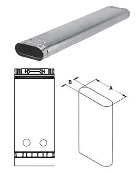 Chimney Pipe / Venting Pipe :: Gas Piping :: 6 Inch :: DuraVent Type B ...