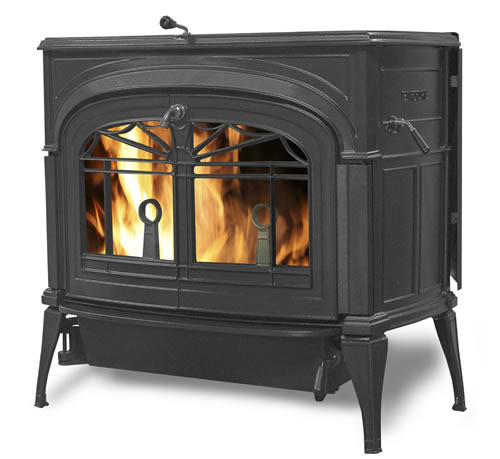 Vermont Castings Encore Wood Burning Stove, Classic Black