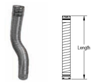 flex type gas pipe