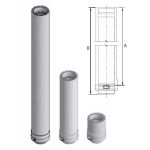 M&G DuraVent 10'' FasNSeal W2 6'' Double Wall Vent Length - W2-610 // W2-610