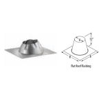 M&G DuraVent 10'' DuraTech Flat Roof Flashing - 99151 // 10DT-FF