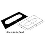 Selkirk MetalBest 12" Ultra-Temp Adj. Pitch Ceiling Plate - 12S-PCPAJ