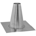 Metal-Fab Pellet Tall Cone Flashing (AL) - 5PSFT