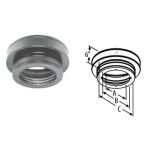 M&G DuraVent 5'' DuraTech Round Ceiling Support Box - 9345 // 5DT-RCS