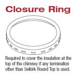 Selkirk 20'' Closure Ring - 220807 - 20S-CR