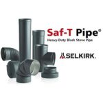 Selkirk 6'' Saf-T Pipe 90 Degree Fixed Elbow - 2614B