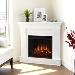 Real Flame Chateau Electric Fireplace in White - 5950E-W