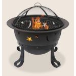Uniflame 30 Inch Diameter Deep Bronze Bowl With Stars And Moons - WAD1081SP