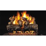 Real Fyre 16" G4 Burnt Rustic Oak Log Sets - HCHRG4-16