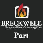 Part for Breckwell - Glass - 8.8'' H x 11 1/4'' W - P22 (2002 and Newer), P4000, Pw, Pca, P6000 Multi-Fuel - C-D-031