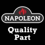 Part for Napoleon - TOP FLASHING - BLACK (enamel) - W010-1587K