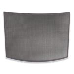 Uniflame Single Panel Curved Bronze Screen - S-1667