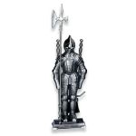 Uniflame 4 Piece Mini Triple Plated Pewter Soldier Fireset - F-7520