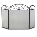 Napa Forge 3 Panel Colonial Screen - Black - 19234