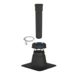M&G DuraVent 2" PolyPro Chimney Cap with Pipe Length with Locking Band - 2PPS-FCTL