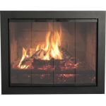 Thermo-Rite Heritage 2 - 34 1/2" x 27 5/8" Glass Fireplace Welded Steel Plate Enclosure - HR3427