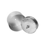 Metal-Fab Corr/Guard 6" Diameter Tee Cap (316SS/Insulated) - 6FCSTC-C61
