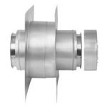 Metal-Fab Corr/Guard 12" Diameter Wall Penetration Kit (430SS/Insulated) - 12FCSWPK-C31