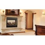 Superior 40" B-Vent Fireplace, See-Through, Radiant - BRT40ST
