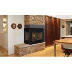Superior 40" Direct-Vent Fireplace, Top/Rear Combo, Corner Left and Right, Louverless - DRT40CR/L