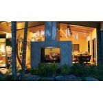 Superior 40" Direct-Vent Fireplace, Top Vent, See-Through, Louverless - DRT63ST