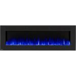 Napoleon Allure 72 Electric Fireplace, Glass Front, Black - NEFL72FH