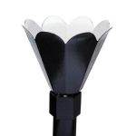 MHP Everglow Black Flower Torch with Key - FT2