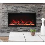 Remii 45 Tall Indoor or Outdoor Electric Built-In Fireplace - 102745-XT