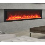 Remii 65 Deep Indoor or Outdoor Electric Built-In Fireplace - 102765-DE