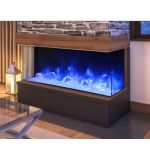 Amantii 60 3 Sided Glass Electric Fireplace Built-In Only - 60-TRU-VIEW-XL