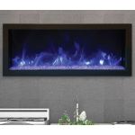 Amantii 40 Extra Slim Indoor Or Outdoor Electric Built-In Only Electric Fireplace - BI-40-XTRASLIM