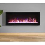 Remii 42 Basic Clean-Face Electric Built-In Fireplace - WM-42-B