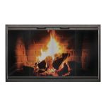 Thermo-Rite Thin Line Custom Glass Fireplace Door - THIN-LINE