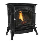 Ashley Hearth Products AC500VF Vent Free Gas Stove - Black - Natural Gas - AGC500VFBN