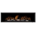 Sierra Flame 65 Liquid Propane Direct Vent Linear Gas Fireplace - AUSTIN-65G-LP-DELUXE
