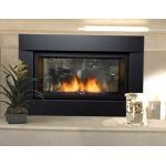 Sierra Flame 36 Liquid Propane Deluxe See-Thru Direct Vent Linear Gas Fireplace  - PALISADE-36-DELUXE-LP