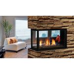 Kingsman Multi-Sided Clean View Peninsula Direct Vent Fireplace - Ceramic - MCVP42H