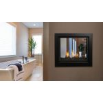 Kingsman See Through Clean View Direct Vent Fireplace - Tempered - MCVST42