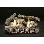 White Mountain Hearth Super Stacked Wildwood Log Set - 7 Piece - 30 inch - Refractory - LS30WRS