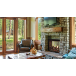 White Mountain Hearth Rushmore 40 See-Through Clean-Face Direct-Vent Fireplace - DVCT40CSP95