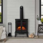 Real Flame Foster Electric Fireplace - 5020E-BK