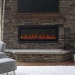 Real Flame Real Flame 49 Wall Mounted/Recessed Electric Fireplace Insert - 5555