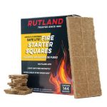 Rutland SAFE LITE FIRE STARTER SQUARES - 144 Count - 50B