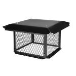 HY-C BigTop 17 x 17 Black Galvanized Multi-Flue Chimney Cap - 14 Height - BBT1717K-14W